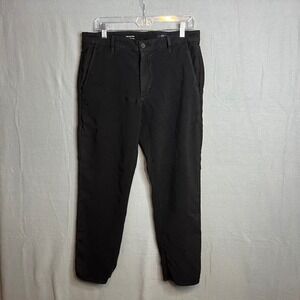 AG The Payton Classic Chino Crop Pants Mens Size 32 Grey Stone Stretch Cotton